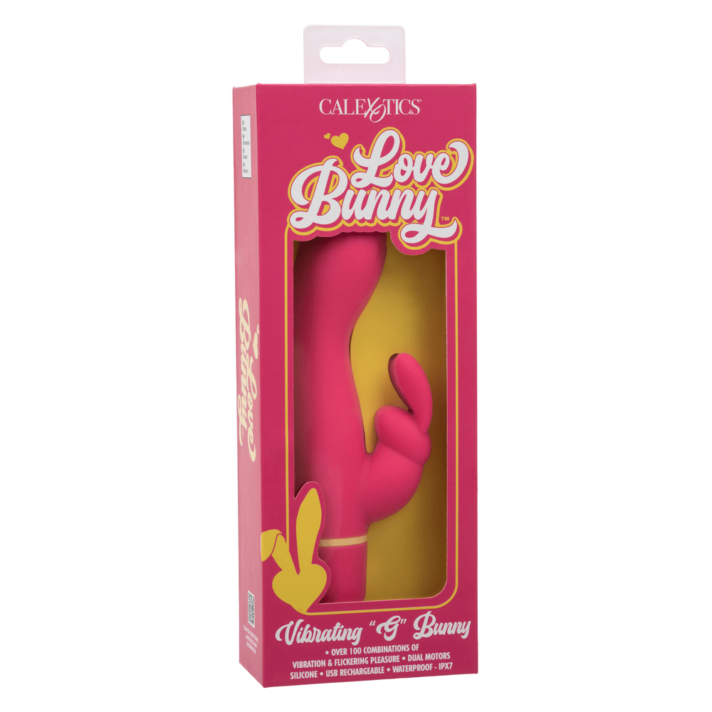CalExotics Love Bunny Vibrating G Bunny Rabbit Vibrator box – front view