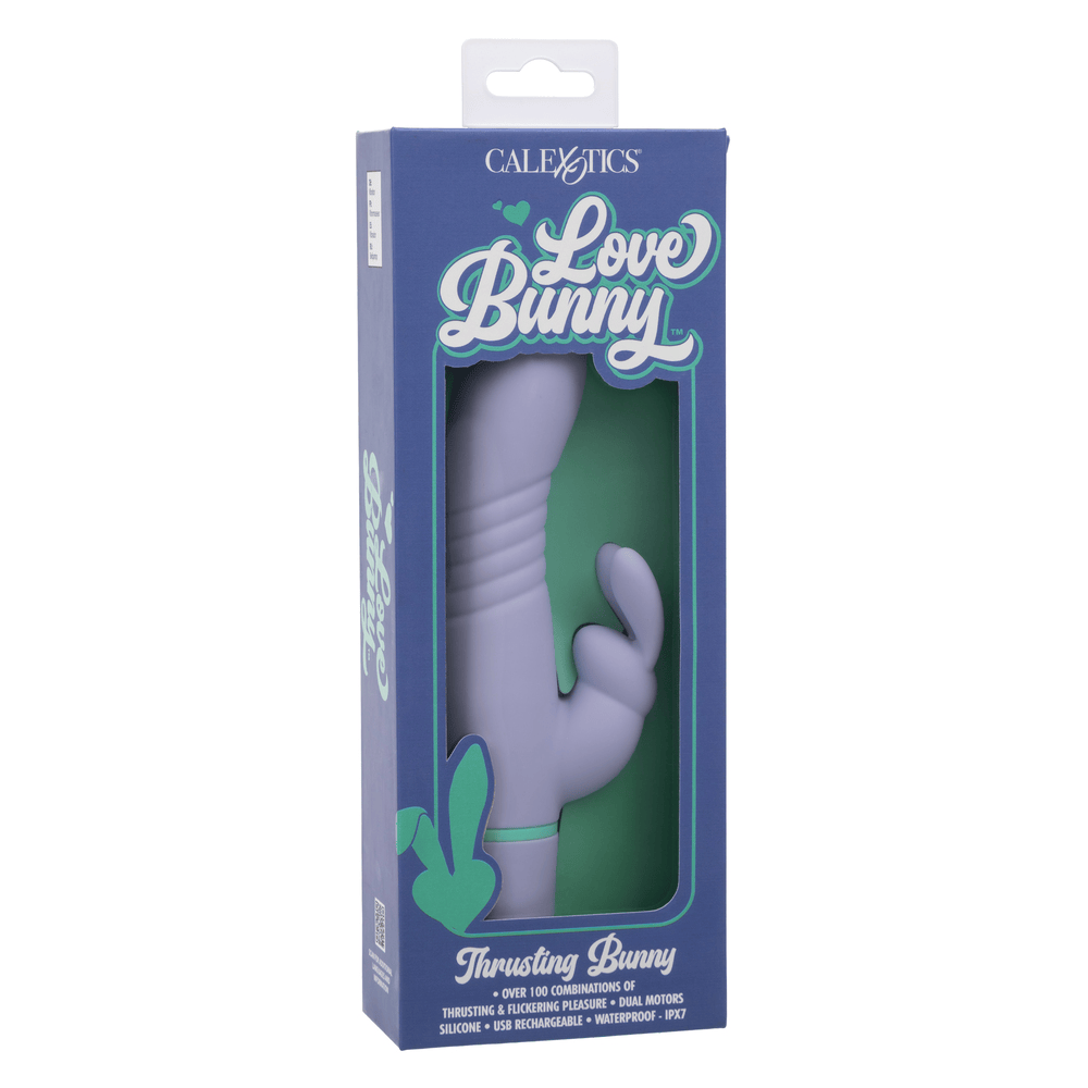 CalExotics Love Bunny Thrusting Bunny Rabbit Vibrator box – front view