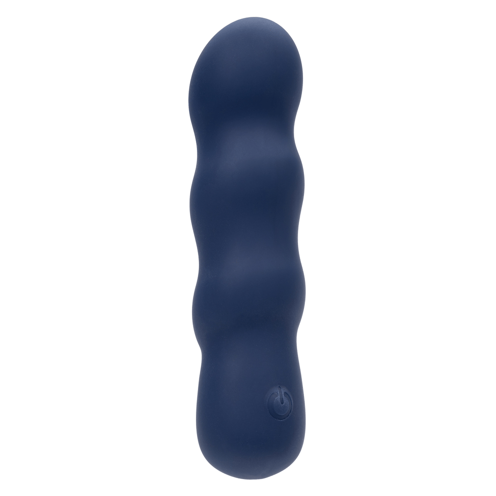 CalExotics Cashmere Satin Swirl G-Spot Vibrator hero image – product on a white background