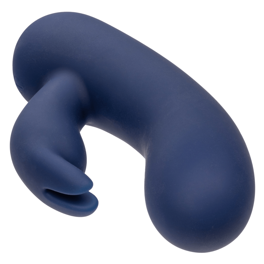 CalExotics Cashmere Silk Bunny Rabbit Vibrator angled view