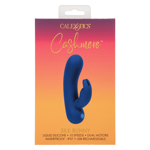 CalExotics Cashmere Silk Bunny Rabbit Vibrator box – front view