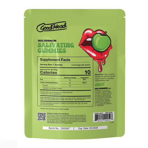 SALIVATING GUMMIES - GREEN APPLE (24)