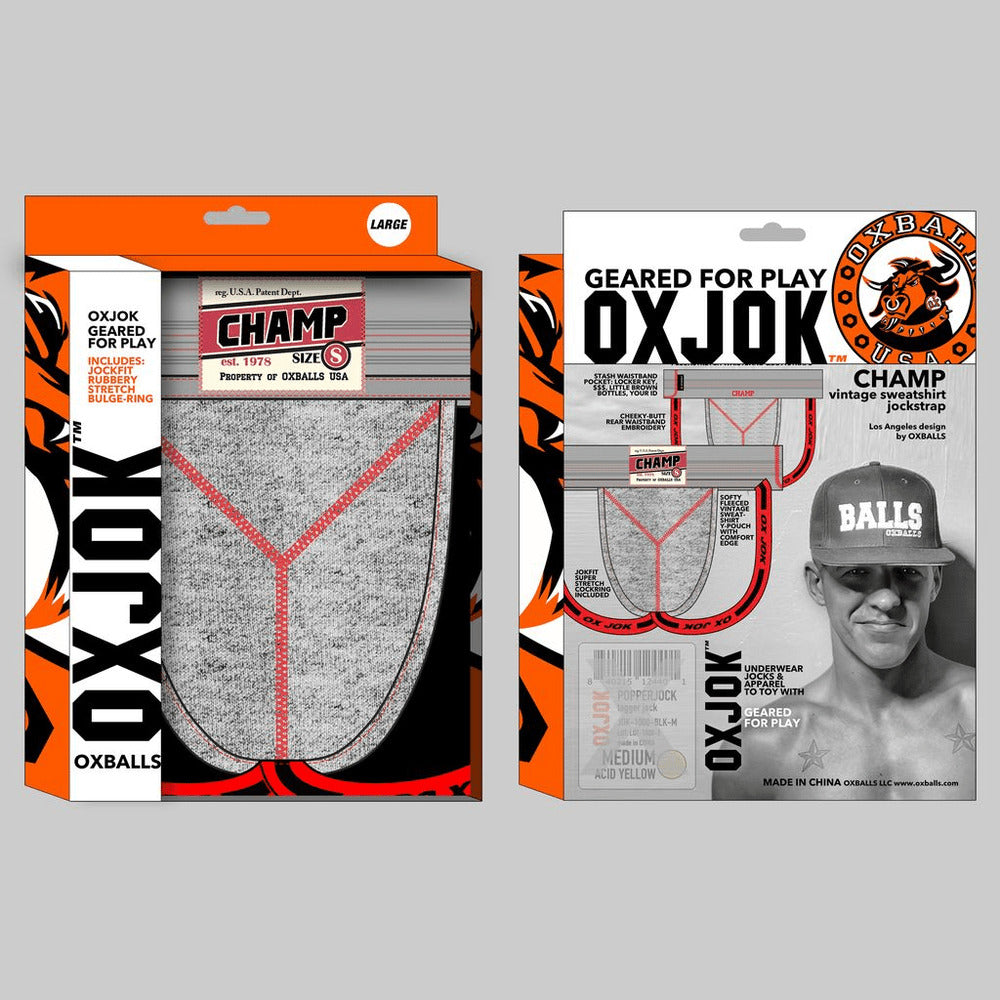 CHAMP - GRAY HEATHER - M