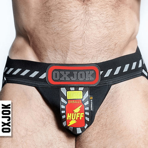 POPPERJOCK  - BLACK/RED - L
