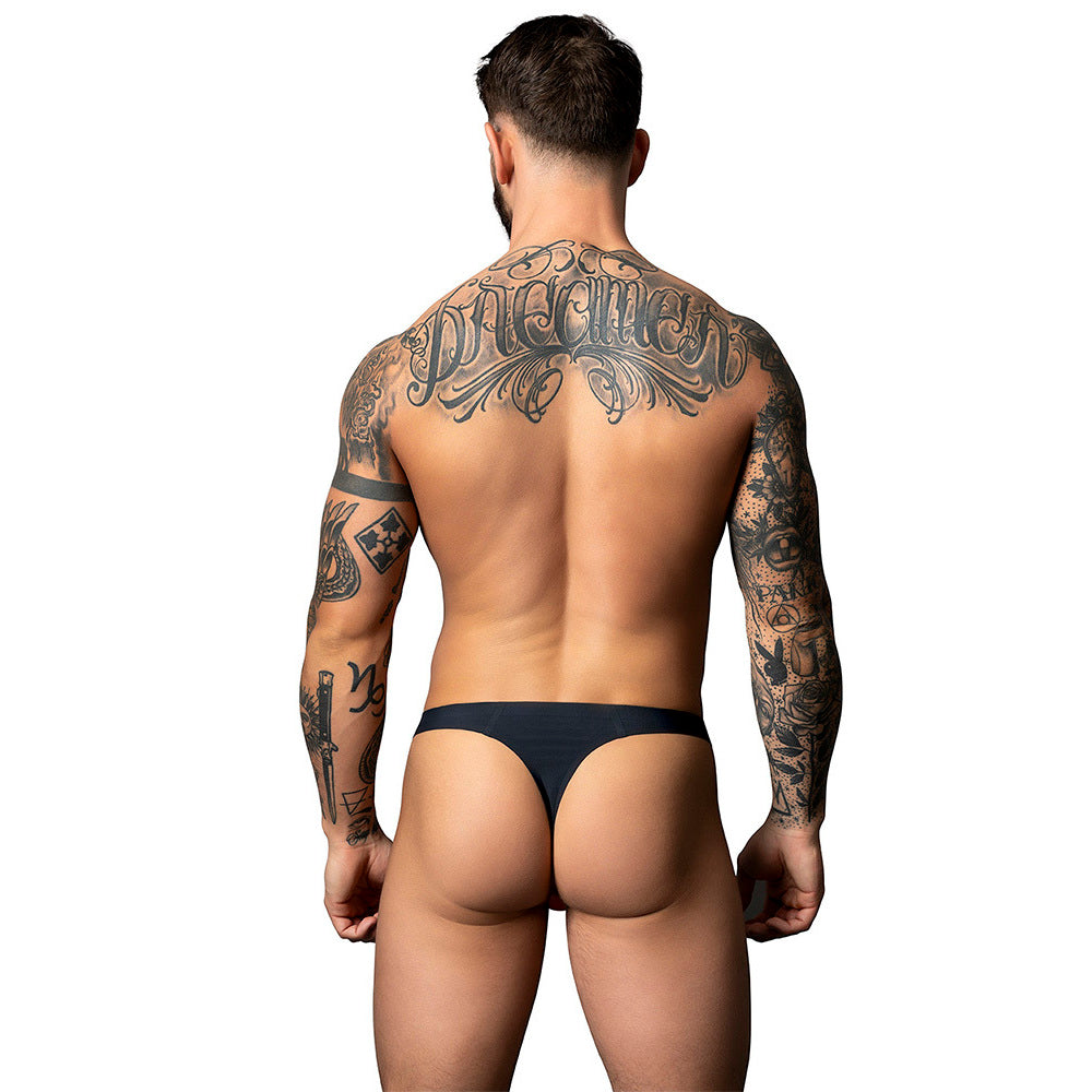 BONG THONG - BLACK/RED - S/M