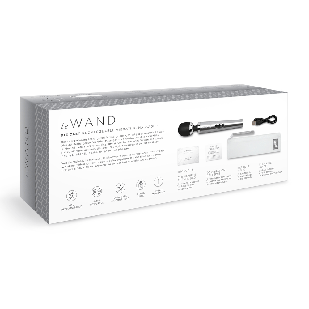 Le Wand Diecast Rechargeable Wand Massager