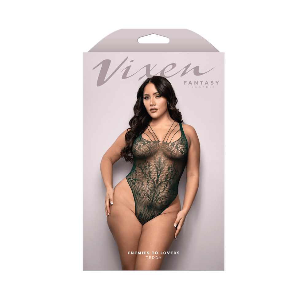 Enemies to Lovers Seamless Lace Teddy