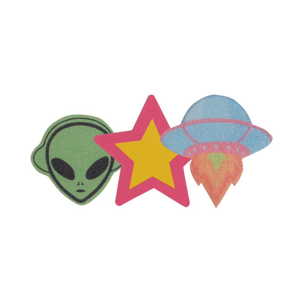 Kandi House Space Case Pasties 3Pk