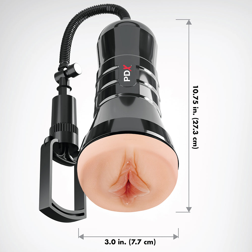 EXTREME WET PUSSIES SUPER SUCKER XXL STROKER - LIGHT