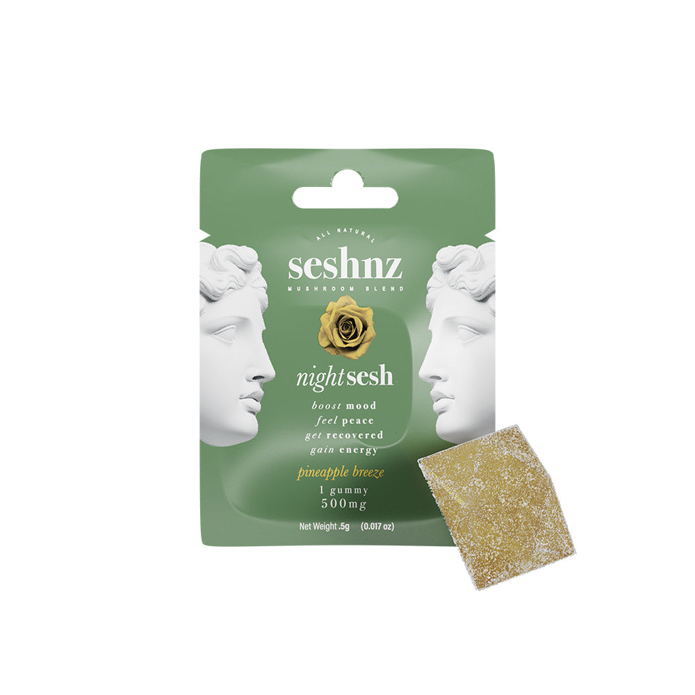 NIGHT TIME GUMMIES - 500 MG - PINEAPPLE BREEZE (25)