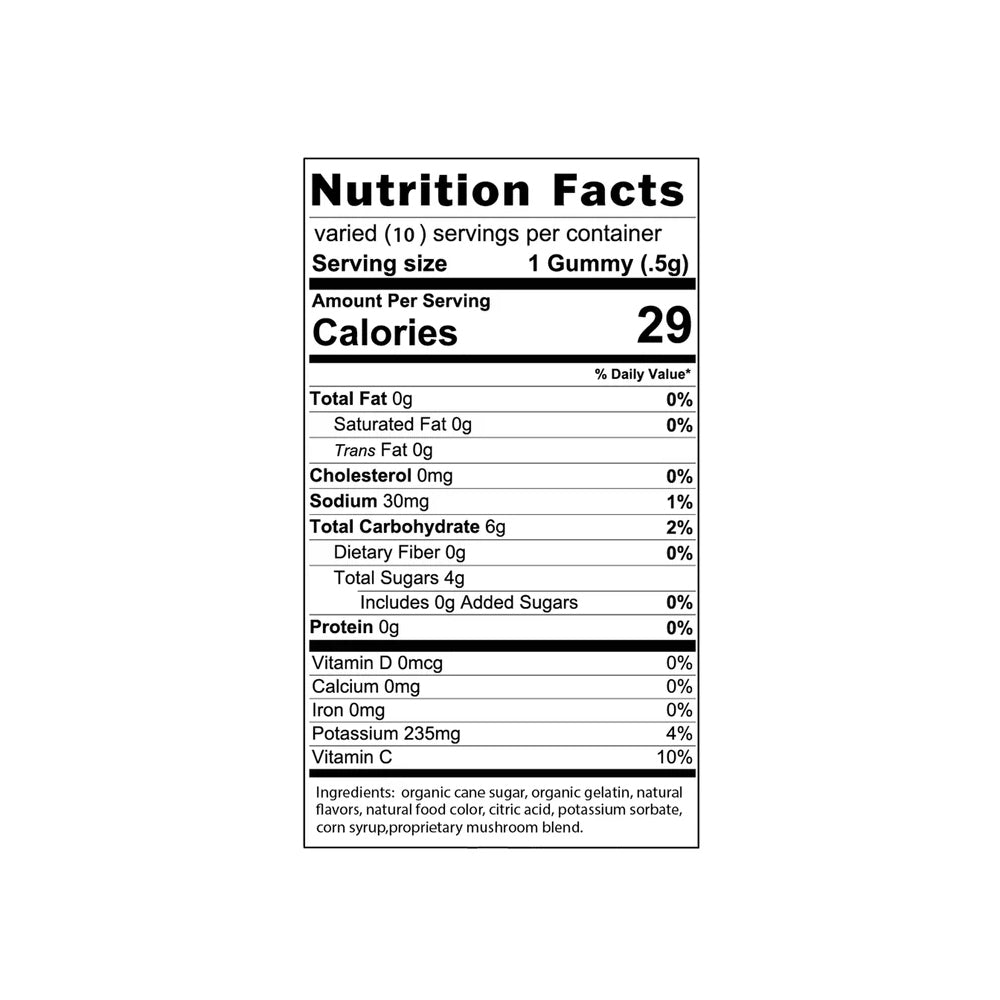 NIGHT TIME GUMMIES - 5000 MG - LATE NIGHT LYCHEE (5)