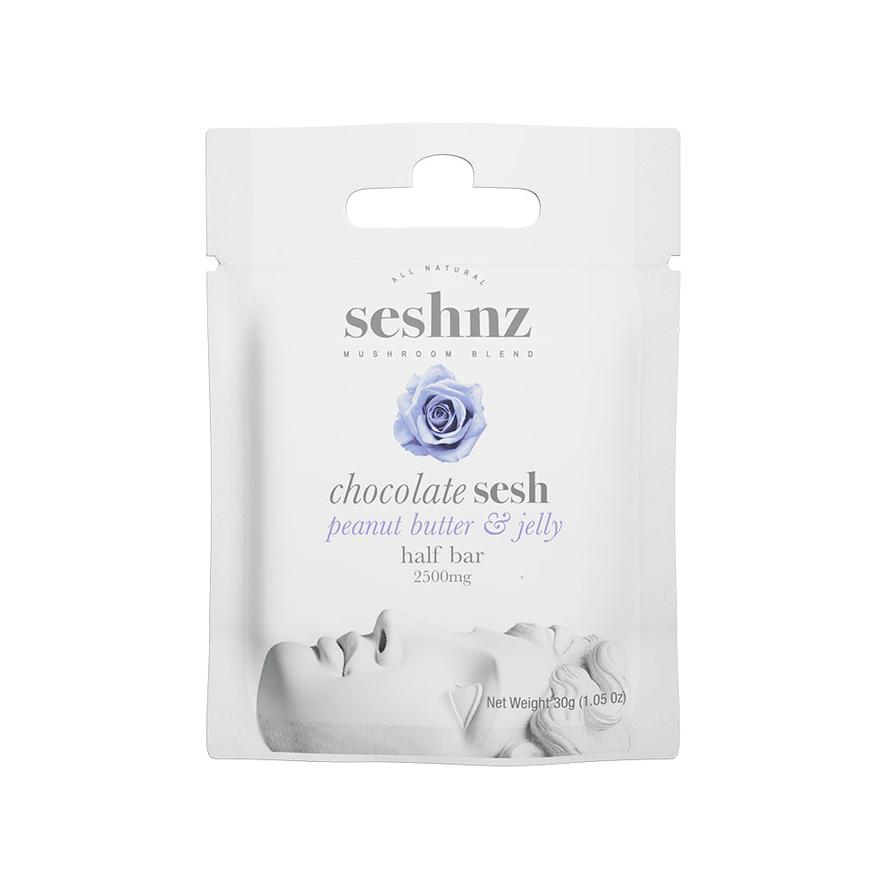 CHOCOLATE HALF BAR - 2500 MG - PEANUT BUTTER & JELLY (15)