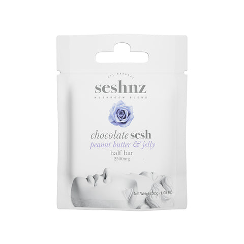 CHOCOLATE HALF BAR - 2500 MG - PEANUT BUTTER & JELLY (15)