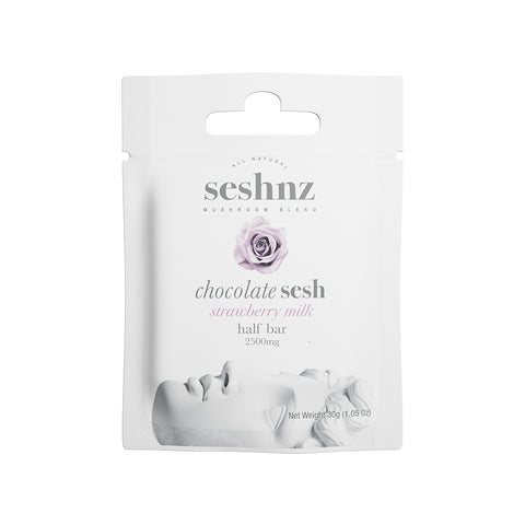 CHOCOLATE HALF BAR - 2500 MG - STRAWBERRY MILK (15)