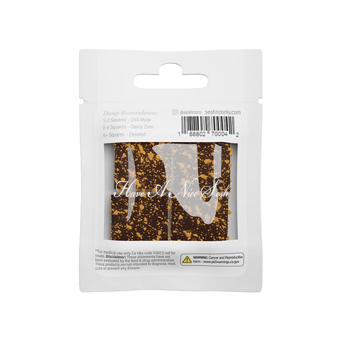 CHOCOLATE HALF BAR - 2500 MG - SEA SALT ALMOND (15)