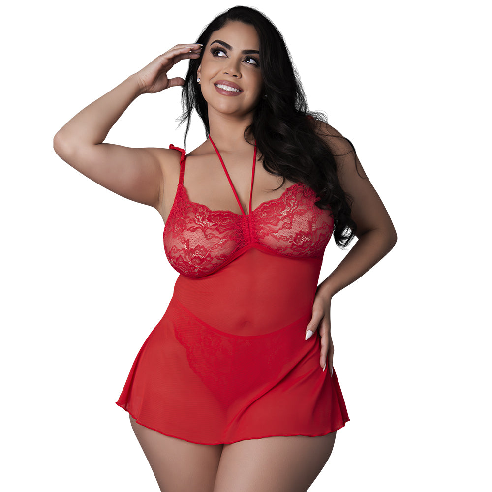 Sugar High Babydoll & Thong Set