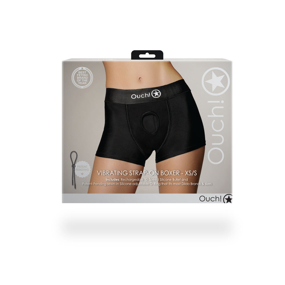 VIBRATING STRAP-ON BOXER - XS/S