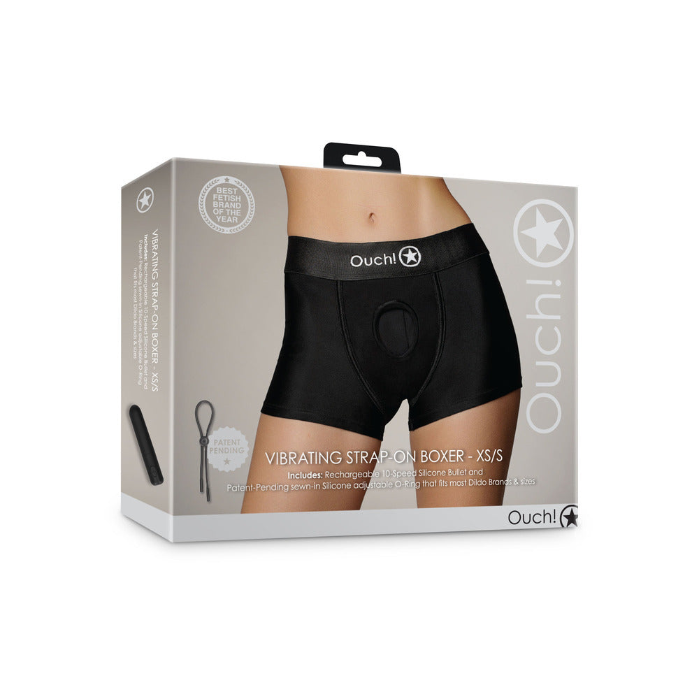 VIBRATING STRAP-ON BOXER - XS/S