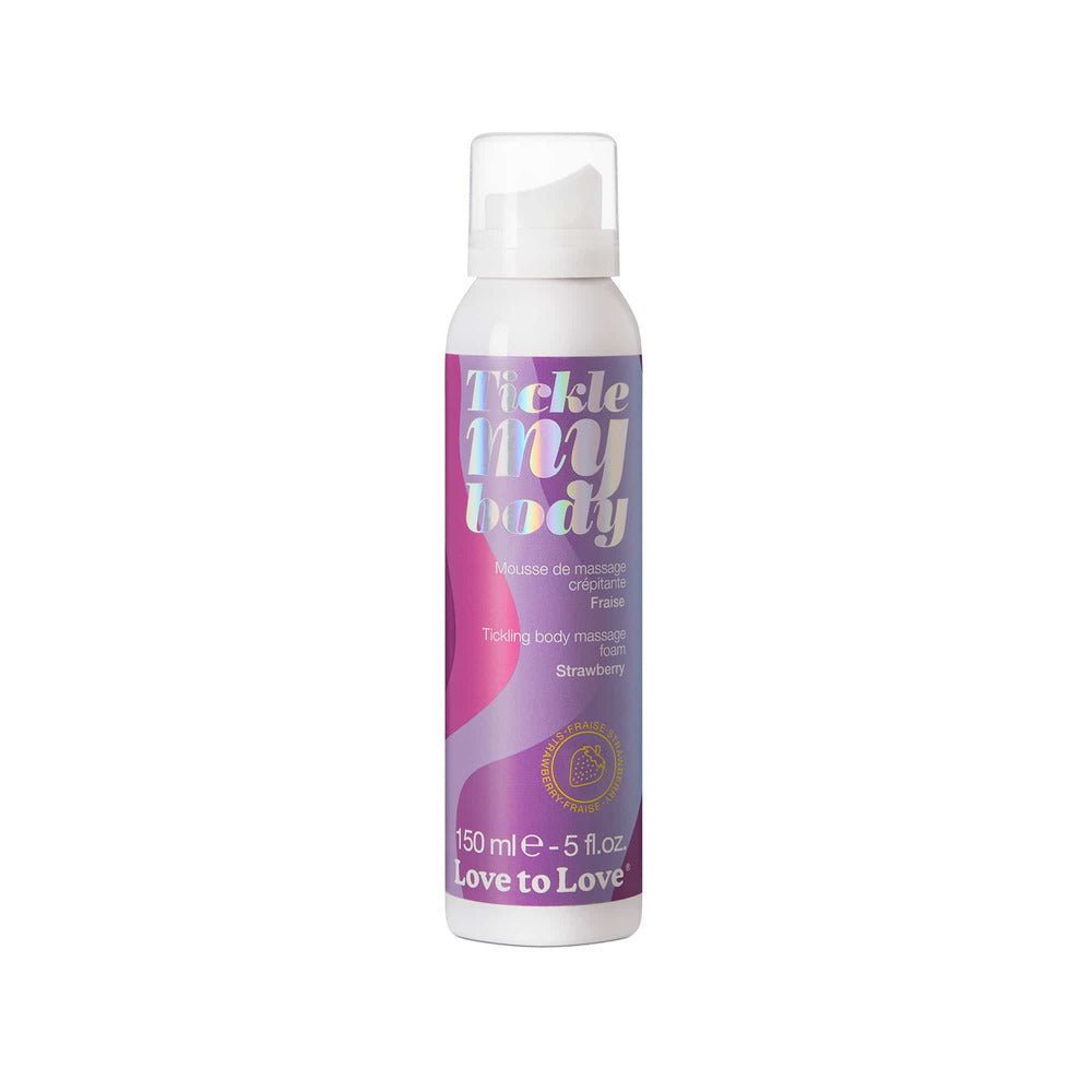 TICKLE MY BODY MASSAGE FOAM - STRAWBERRY