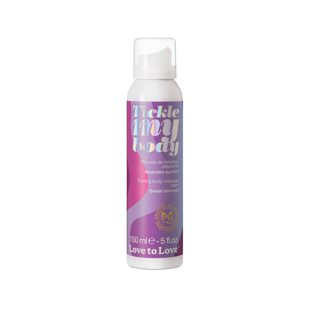 TICKLE MY BODY MASSAGE FOAM - SWEET ALMONDS