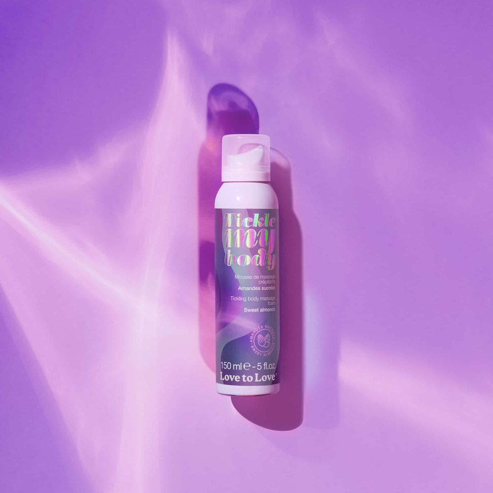 TICKLE MY BODY MASSAGE FOAM - SWEET ALMONDS