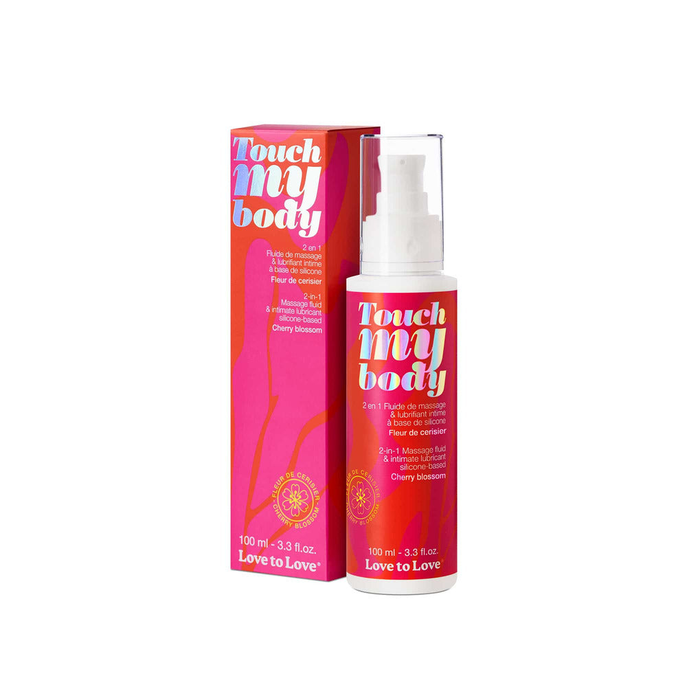 TOUCH MY BODY MASSAGE & LUBRICANT - CHERRY BLOSSOM