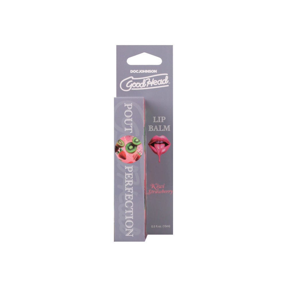POUT PERFECTION LIP BALM .5 OZ - KIWI STRAWBERRY