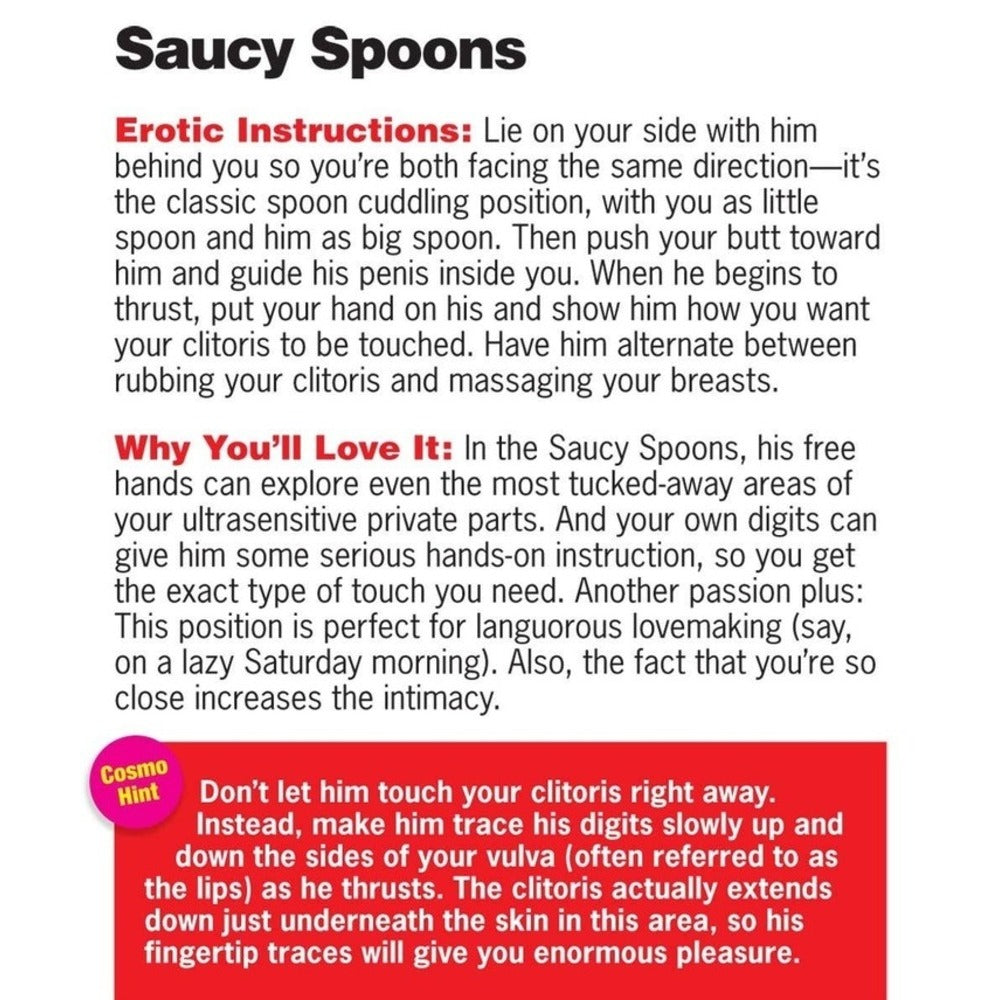 COSMO KAMA SUTRA THE SEX DECK: 99 SEX POSITIONS