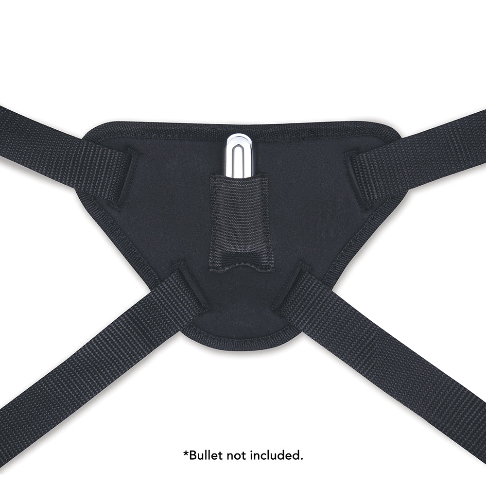 BEGINNERS STRAP-ON HARNESS SET W/ 5\" SILICONE DILDO
