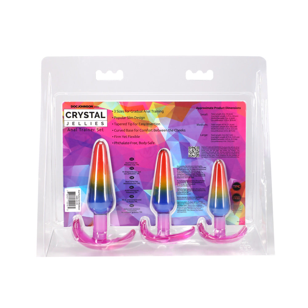 ANAL TRAINER SET - RAINBOW