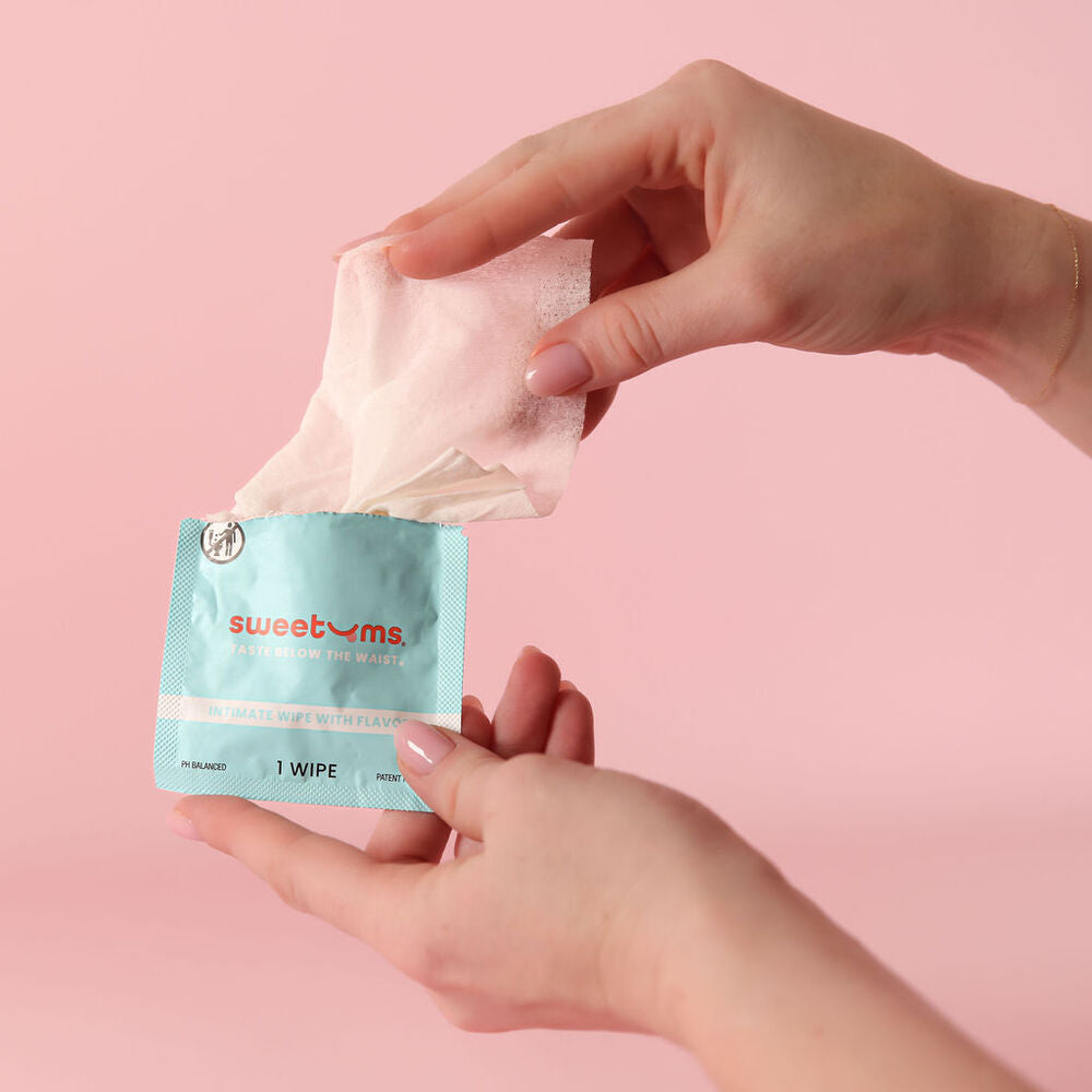FLAVORED INTIMATE WIPES - CINNAMON BUN