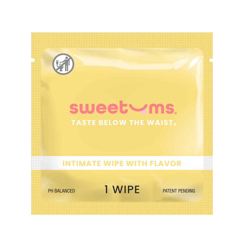 FLAVORED INTIMATE WIPES - PINA COLADA