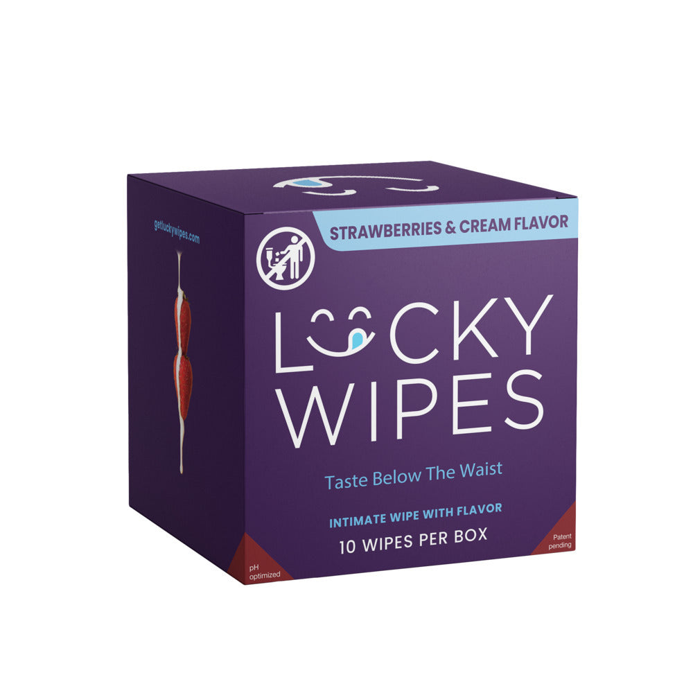 LUCKY WIPES - STRAWBERRIES & CREAM
