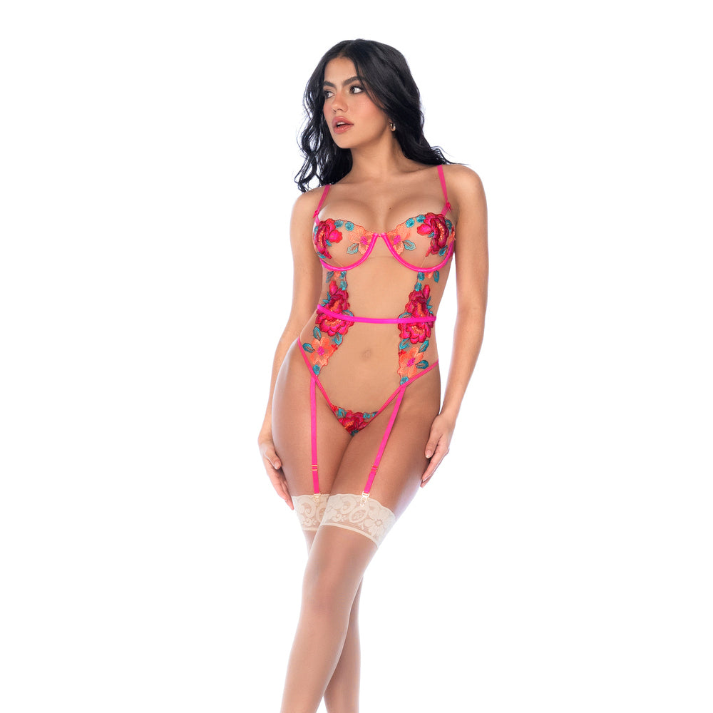 SEDUCTIVE GARDEN BODYSUIT - L/XL