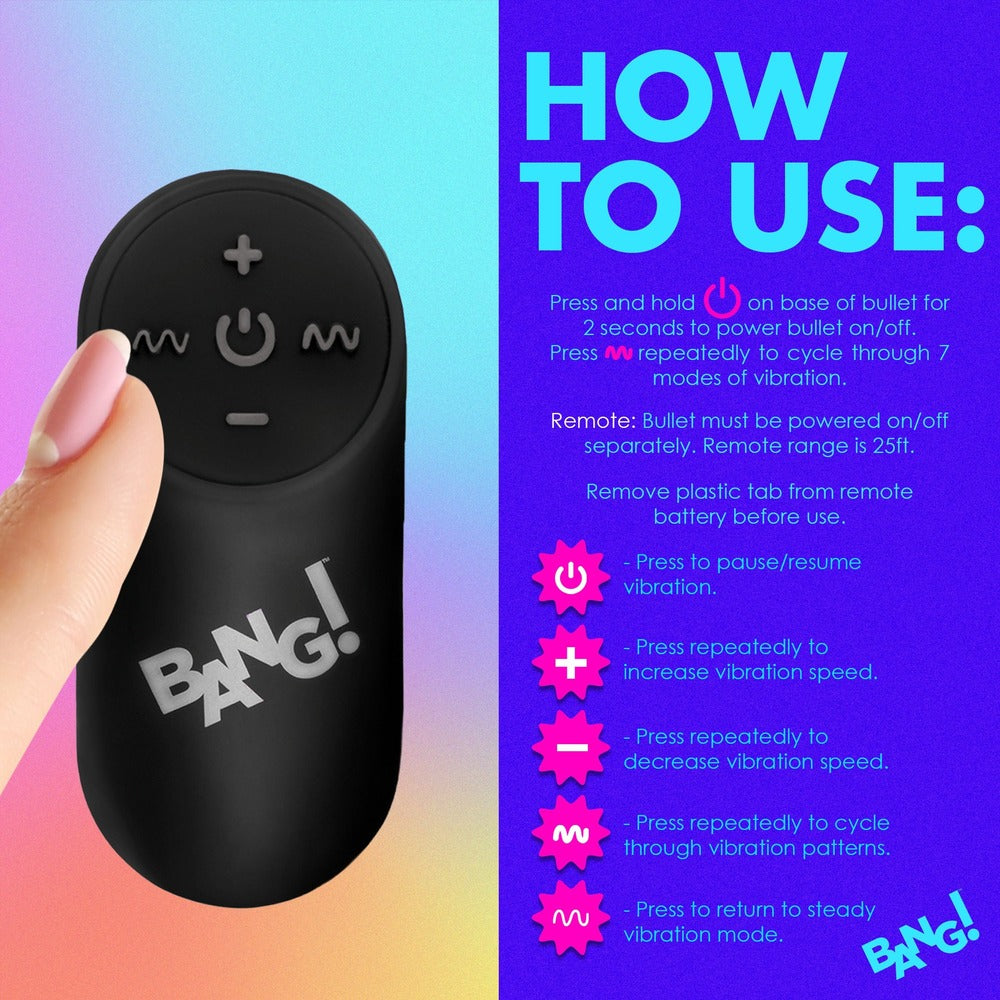 VIBRATING RAINBOW BUTT PLUG
