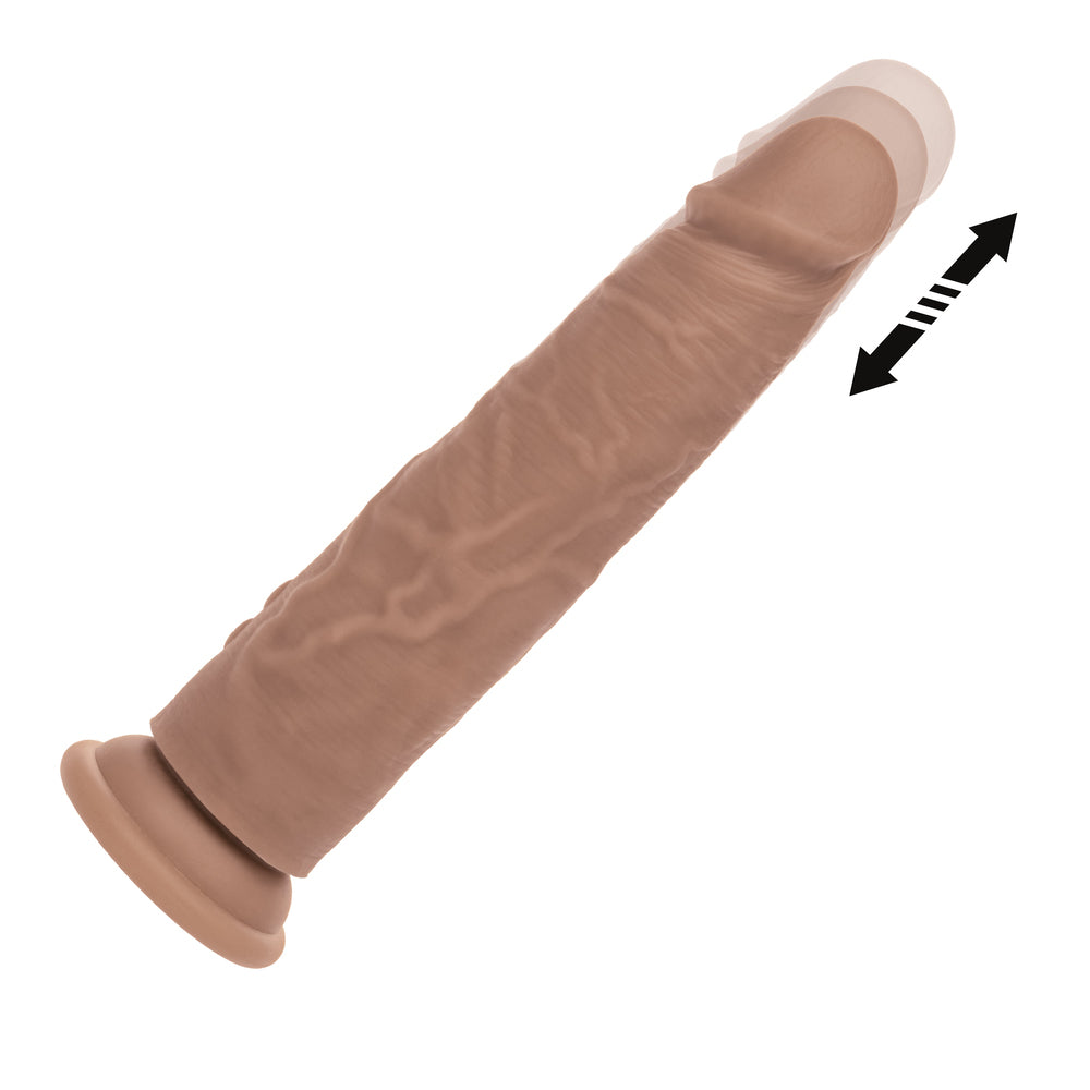 RECHARGEABLE THRUSTING STUD - BROWN
