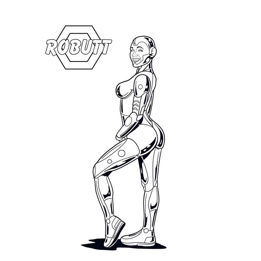 SEXY BUTTS COLORING BOOK