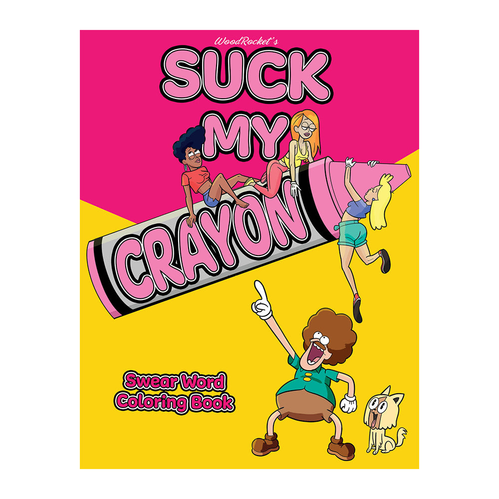SUCK MY CRAYON COLORING BOOK