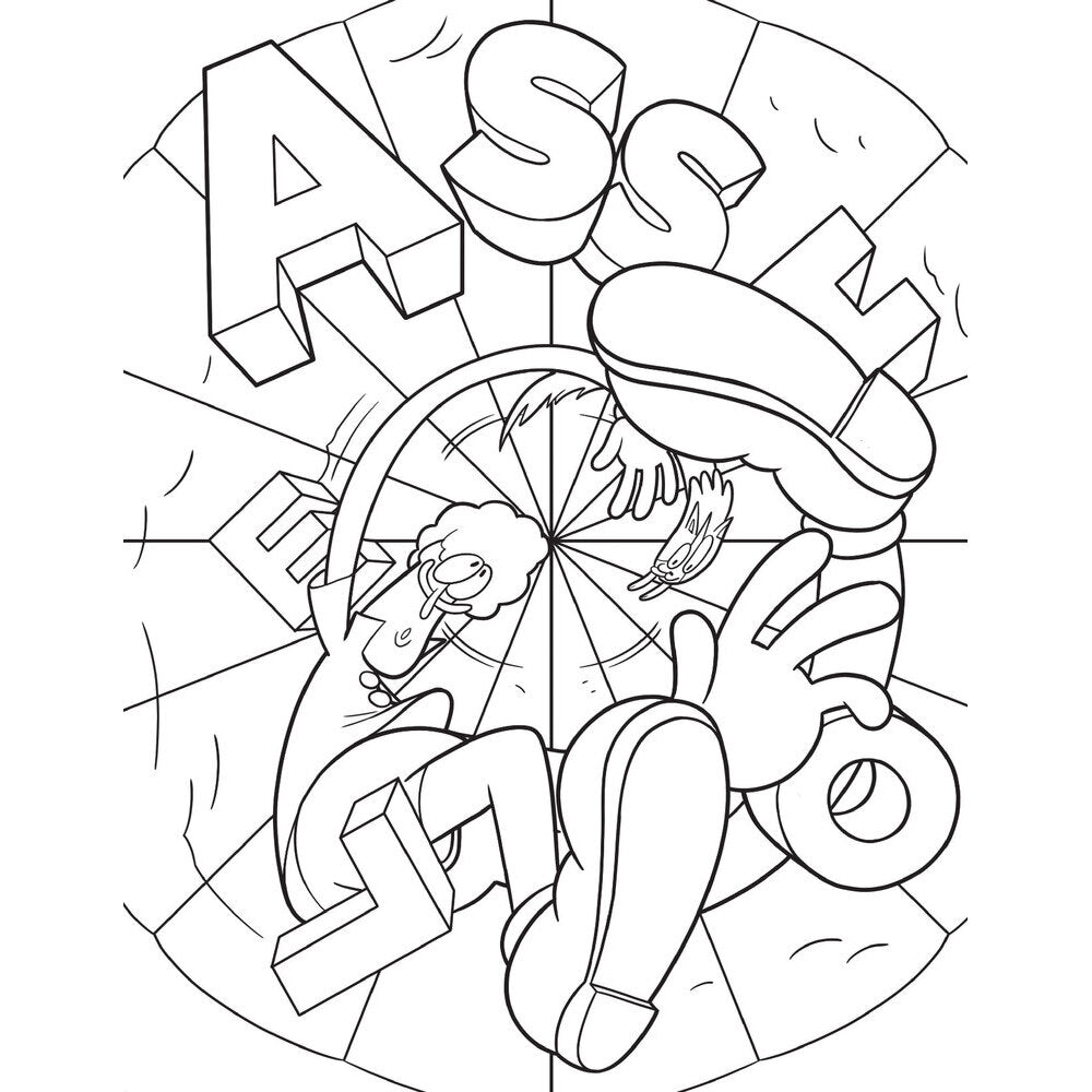 SUCK MY CRAYON COLORING BOOK