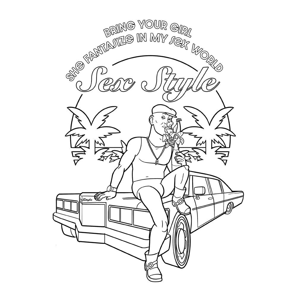 SEX STYLE COLORING BOOK