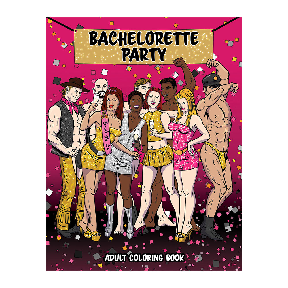 BACHELORETTE PARTY COLORING BOOK