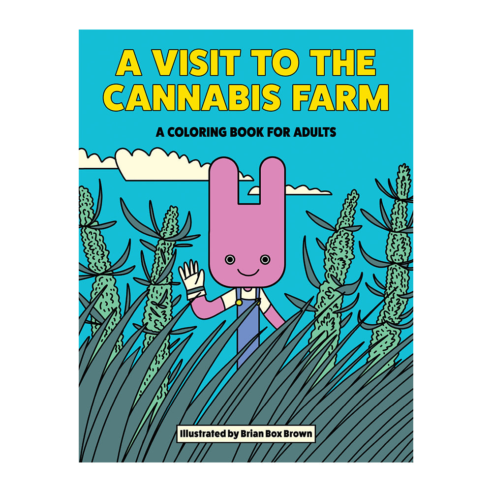 A VISIT TO THE CANNABIS FARM COLORING BOOK