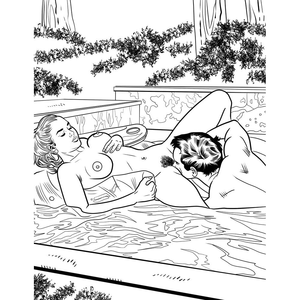 THE ORAL SEX COLORING BOOK