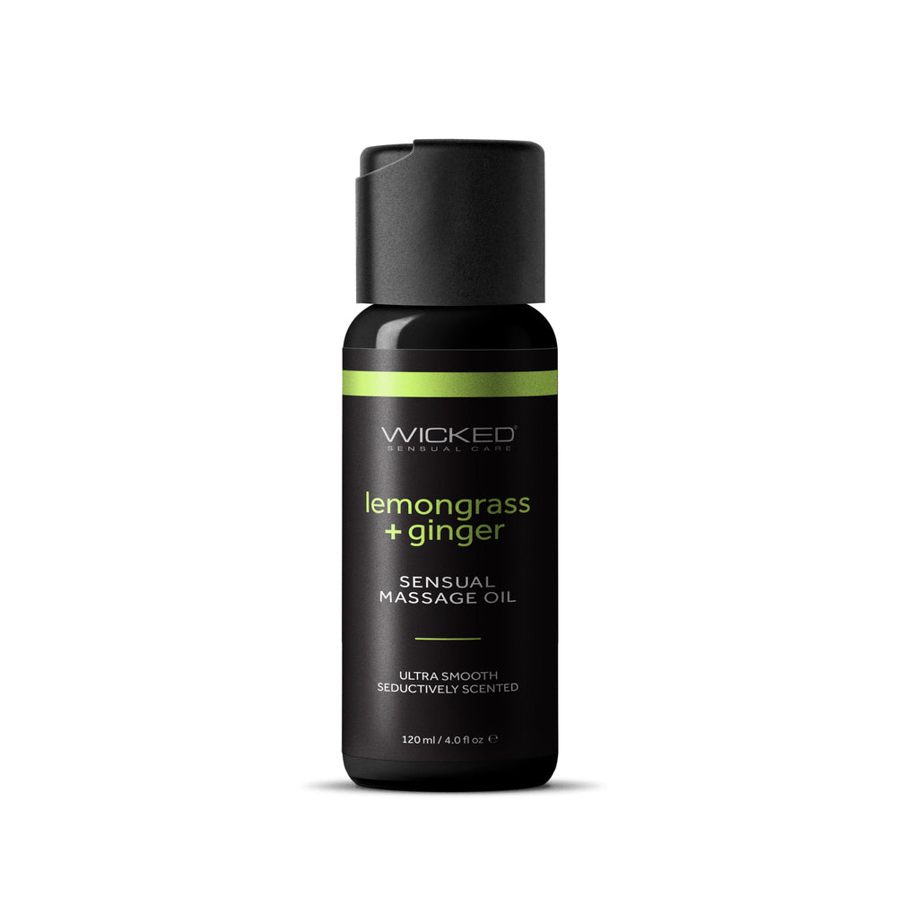 MASSAGE OIL 4OZ - LEMONGRASS & GINGER