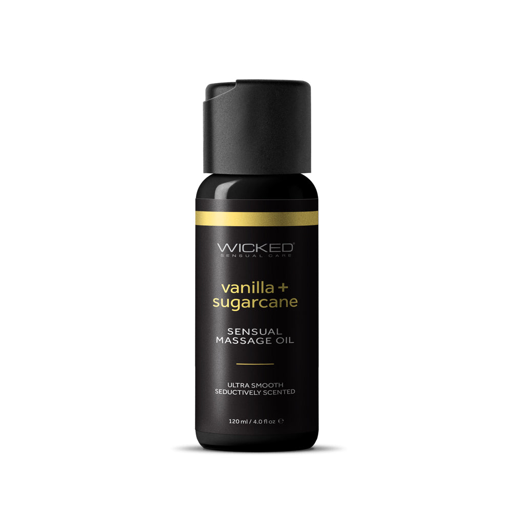 MASSAGE OIL 4OZ - VANILLA & SUGARCANE