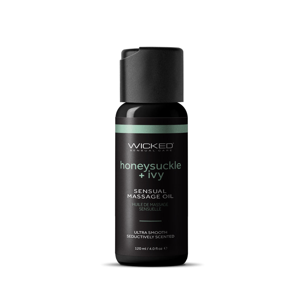 MASSAGE OIL 4OZ - HONEYSUCKLE & IVY