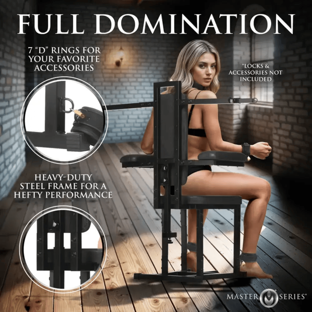 ENFORCER CHAIR WITH SEX MACHINE