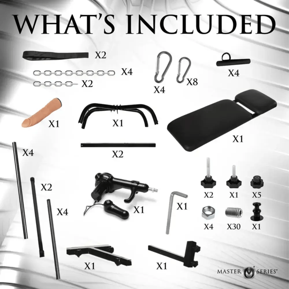 THRONE DELUXE ADJUSTABLE SLING WITH SEX MACHINE