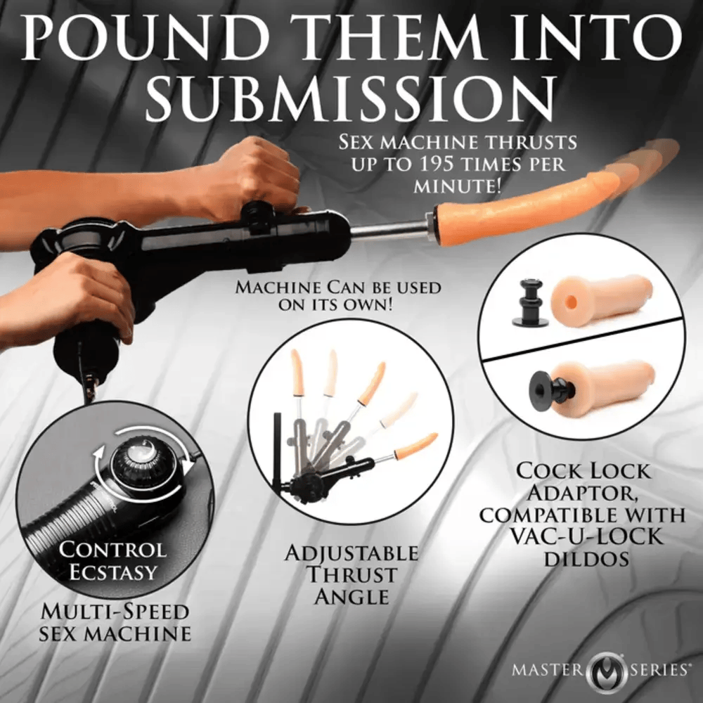 THRONE DELUXE ADJUSTABLE SLING WITH SEX MACHINE