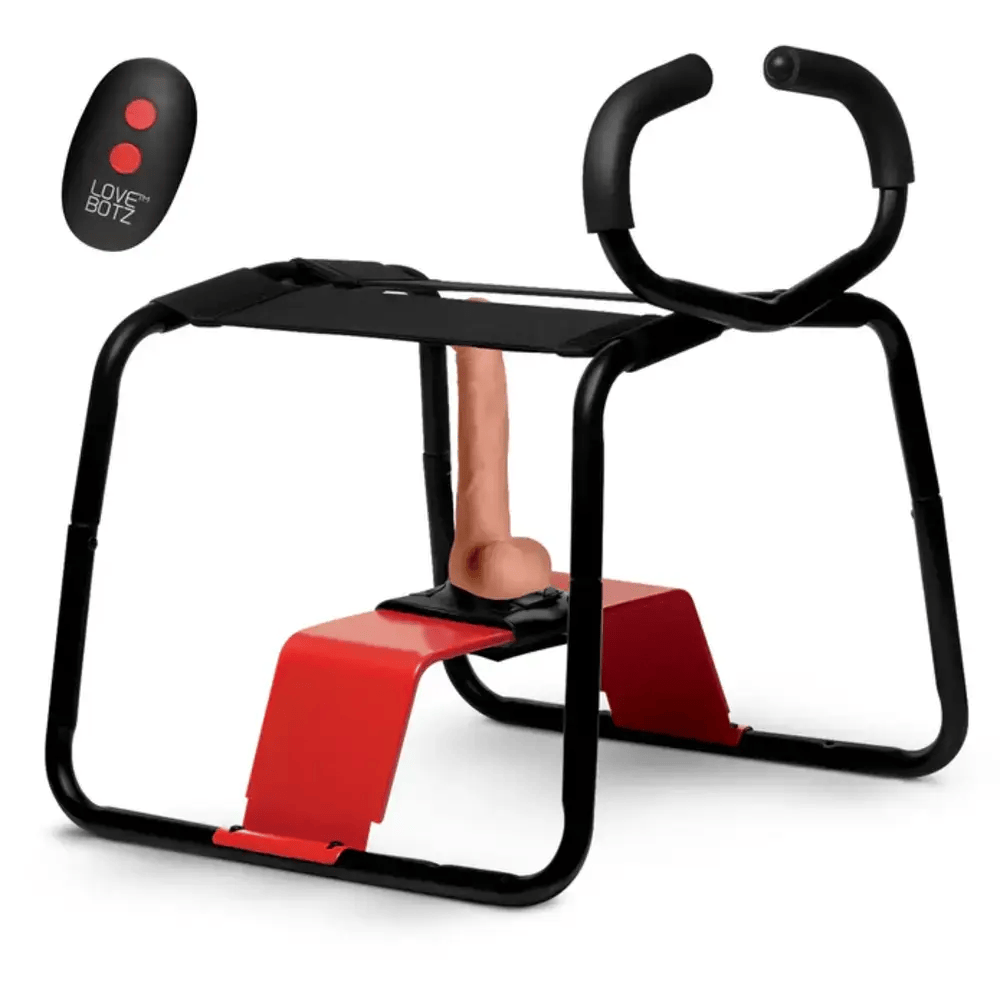BANGIN' BENCH WITH THRUSTING & VIBRATING DILDO